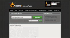 Desktop Screenshot of googleplus-businesspages.com